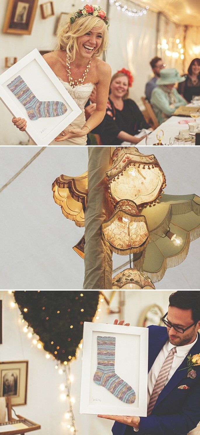 Real Wedding estilo vintage chic com detalhes rústicos DIY - Foto Howell Jones Photography