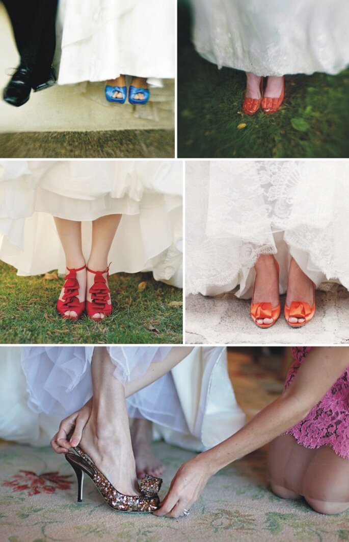 Sapatos de Noiva - www.vestidadenoiva.com