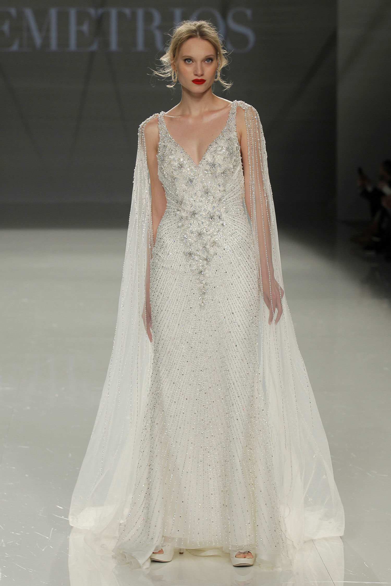 Demetrios. Credits: Barcelona Bridal Fashion Week