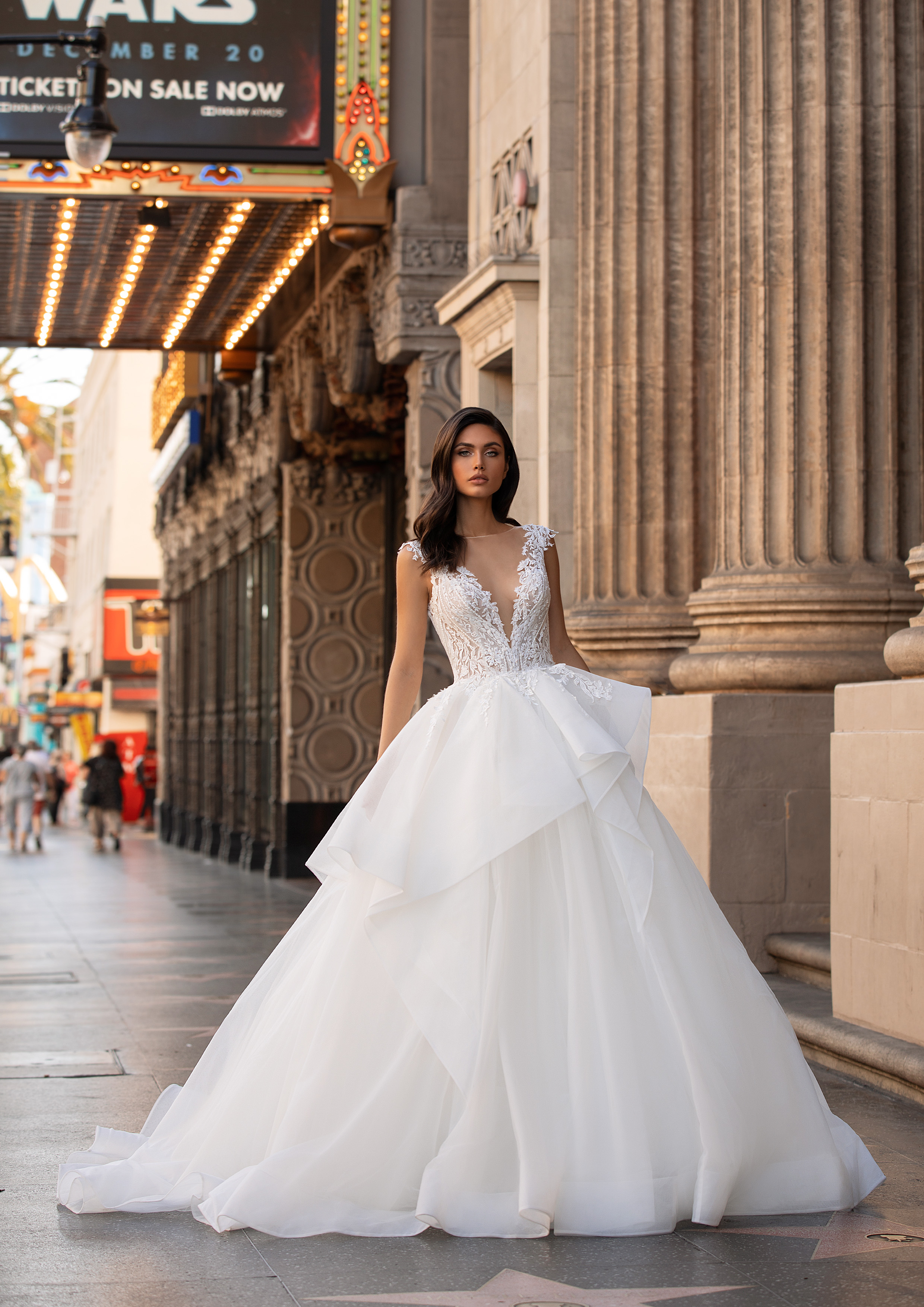 Vestido de noiva modelo Lollobrigida da coleção Pronovias 2021 Cruise Collection