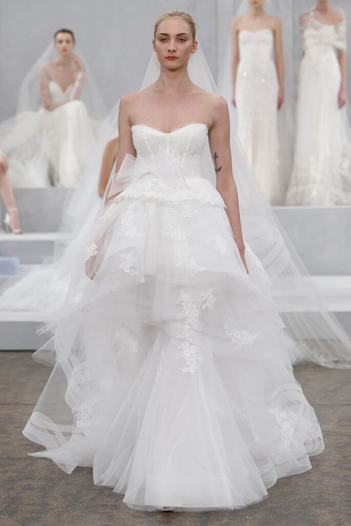 Monique Lhullier 2015  - New York Bridal Week