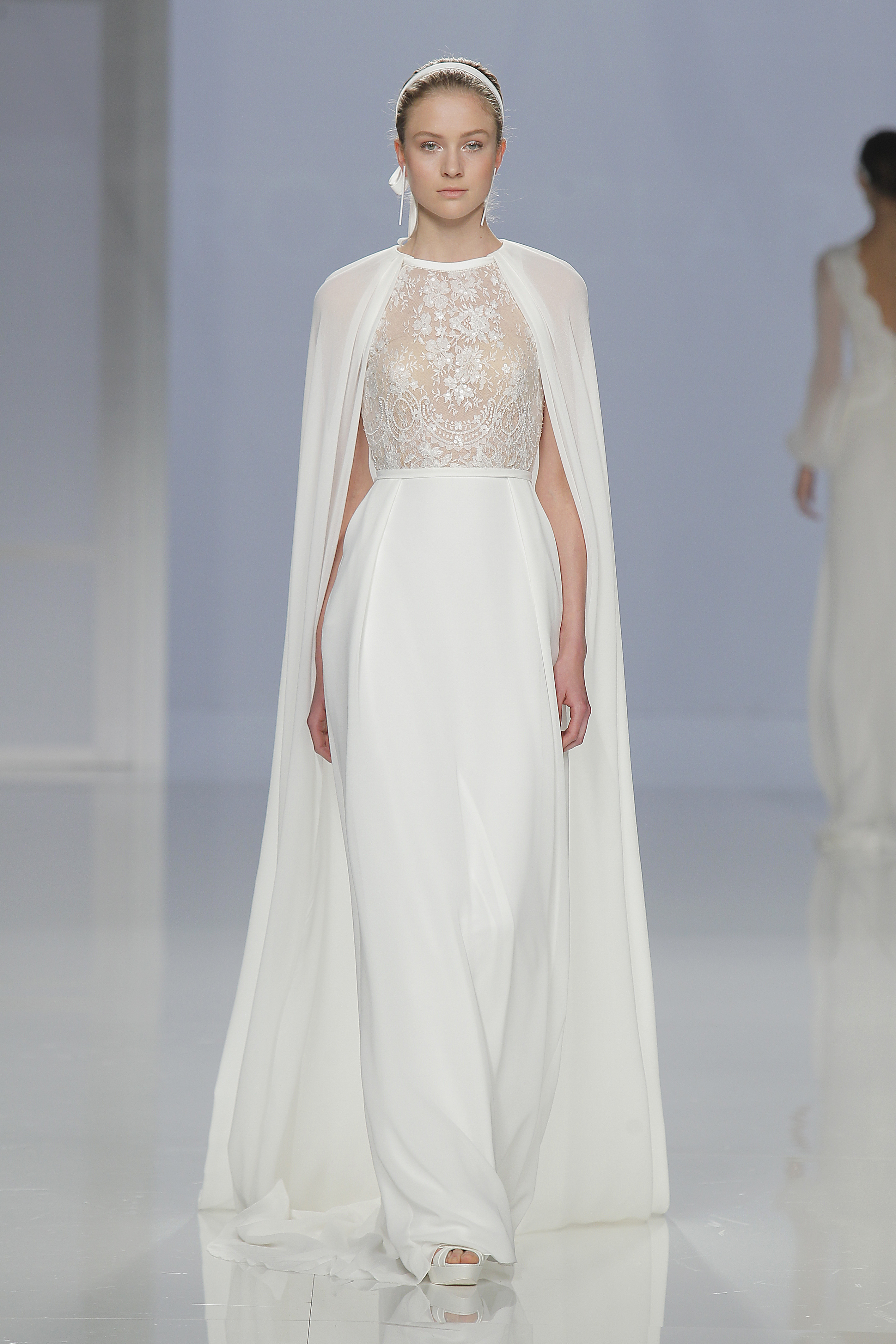 Rosa Clará. Credits: Barcelona Bridal Fashion Week