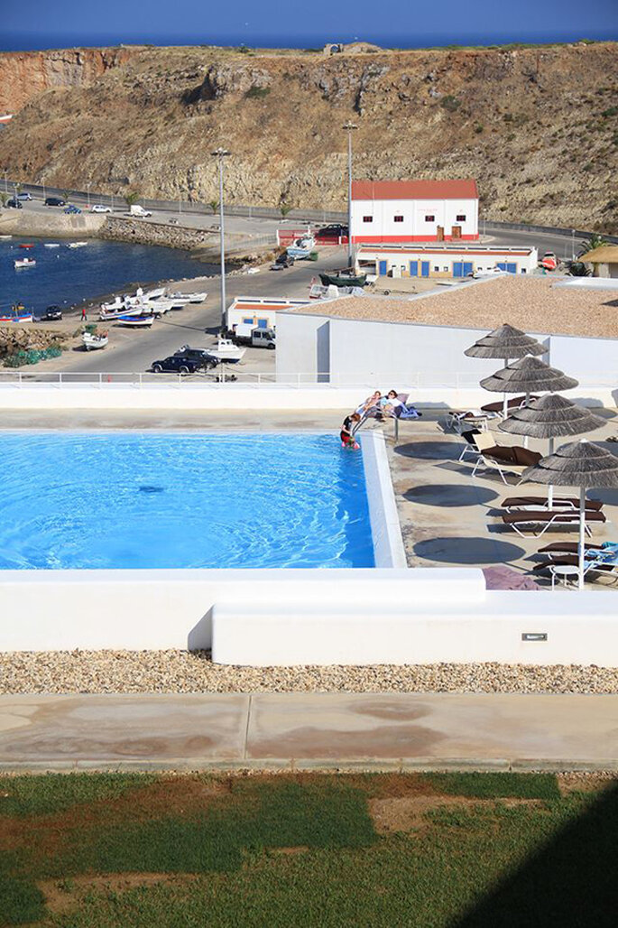 Um casamento com vista para as praias de Sagres. Foto Memmo Baleeira