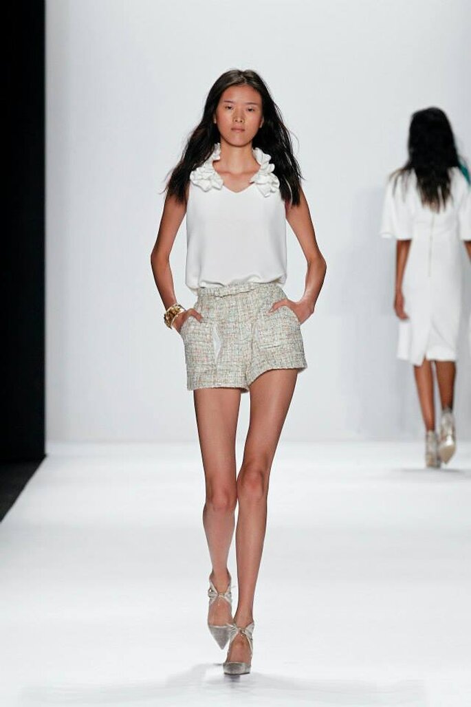 Foto: Badgley Mischka Primavera/Verão 2015