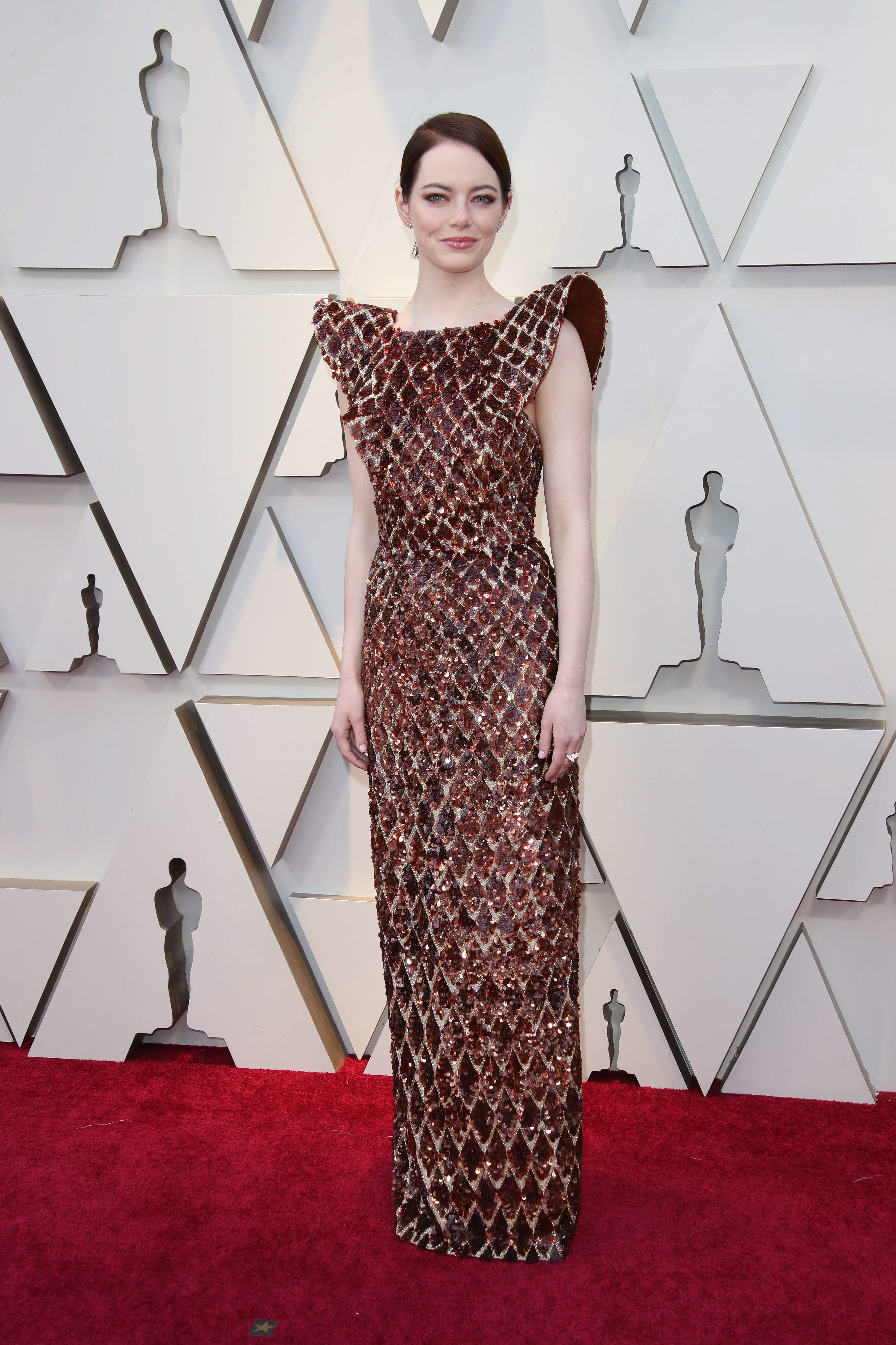 Emma Stone vestida de Louis Vuitton/ Cordon Press