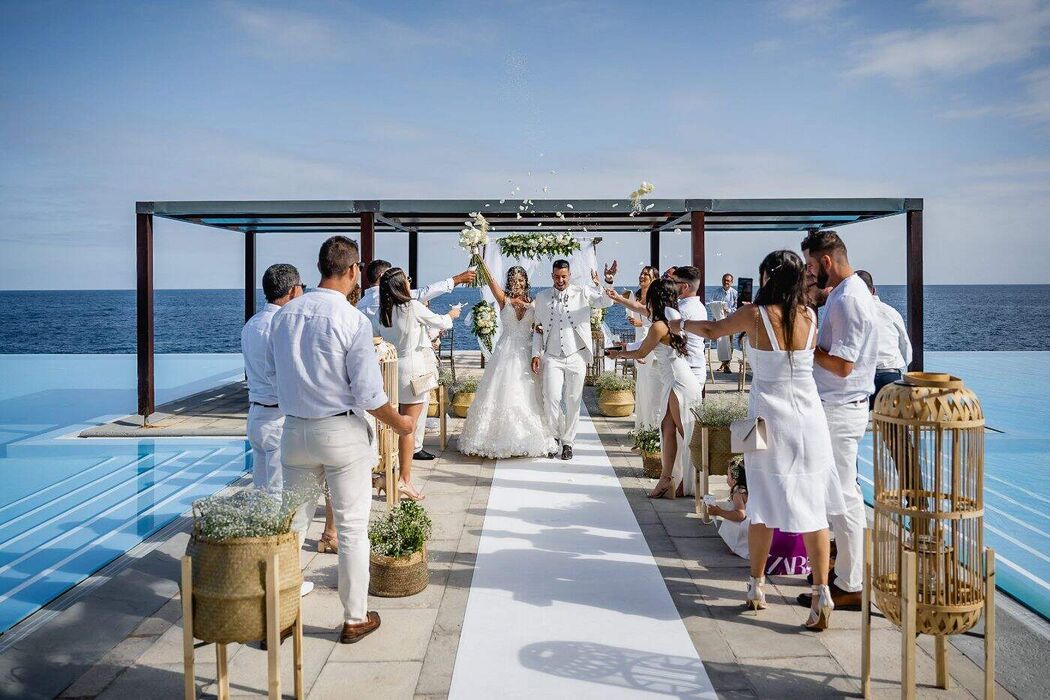 VidaMar Resort Madeira: o seu casamento com um azul infinito como background!