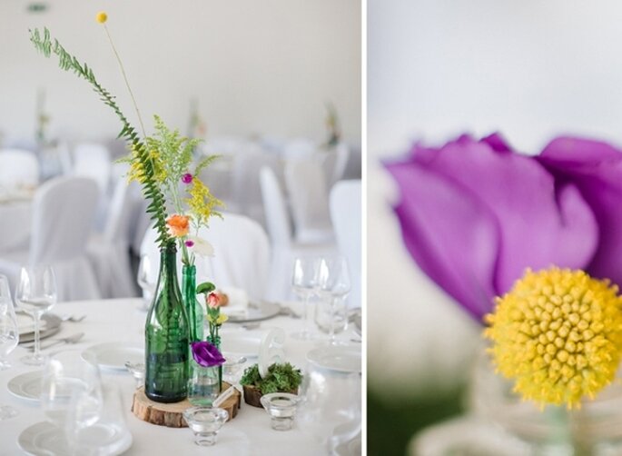 Centro de mesa pela Éter Wedding
