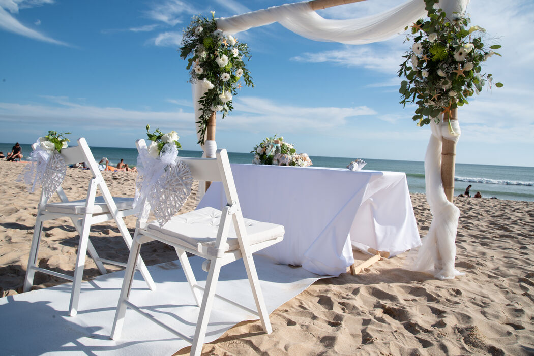 Altar na praia