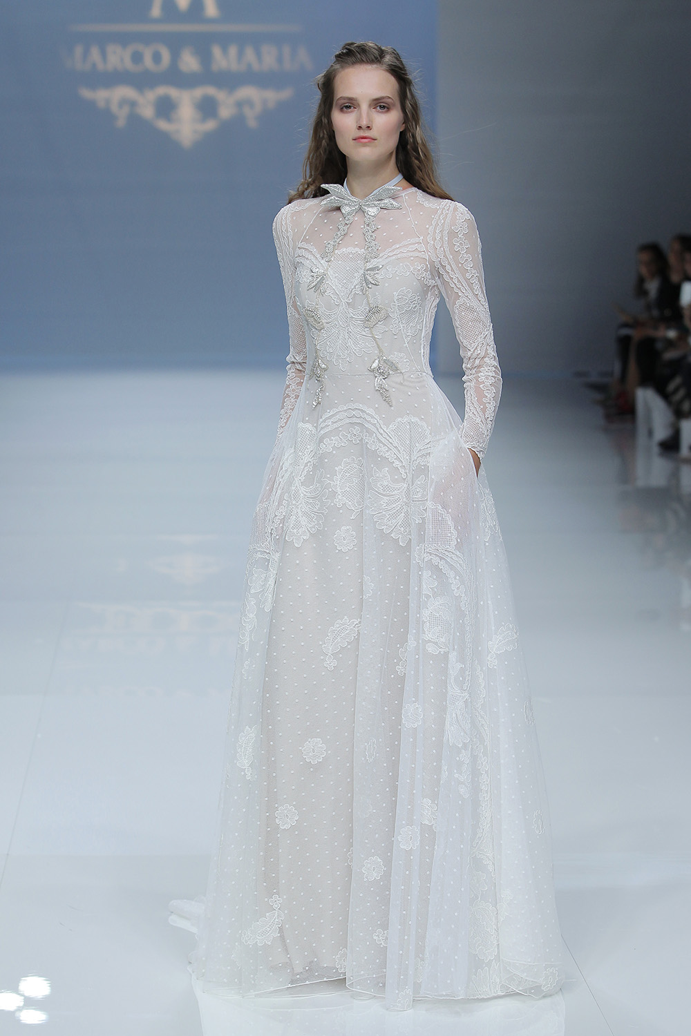 Marco & Maria. Créditos: Barcelona Bridal Fashion Week