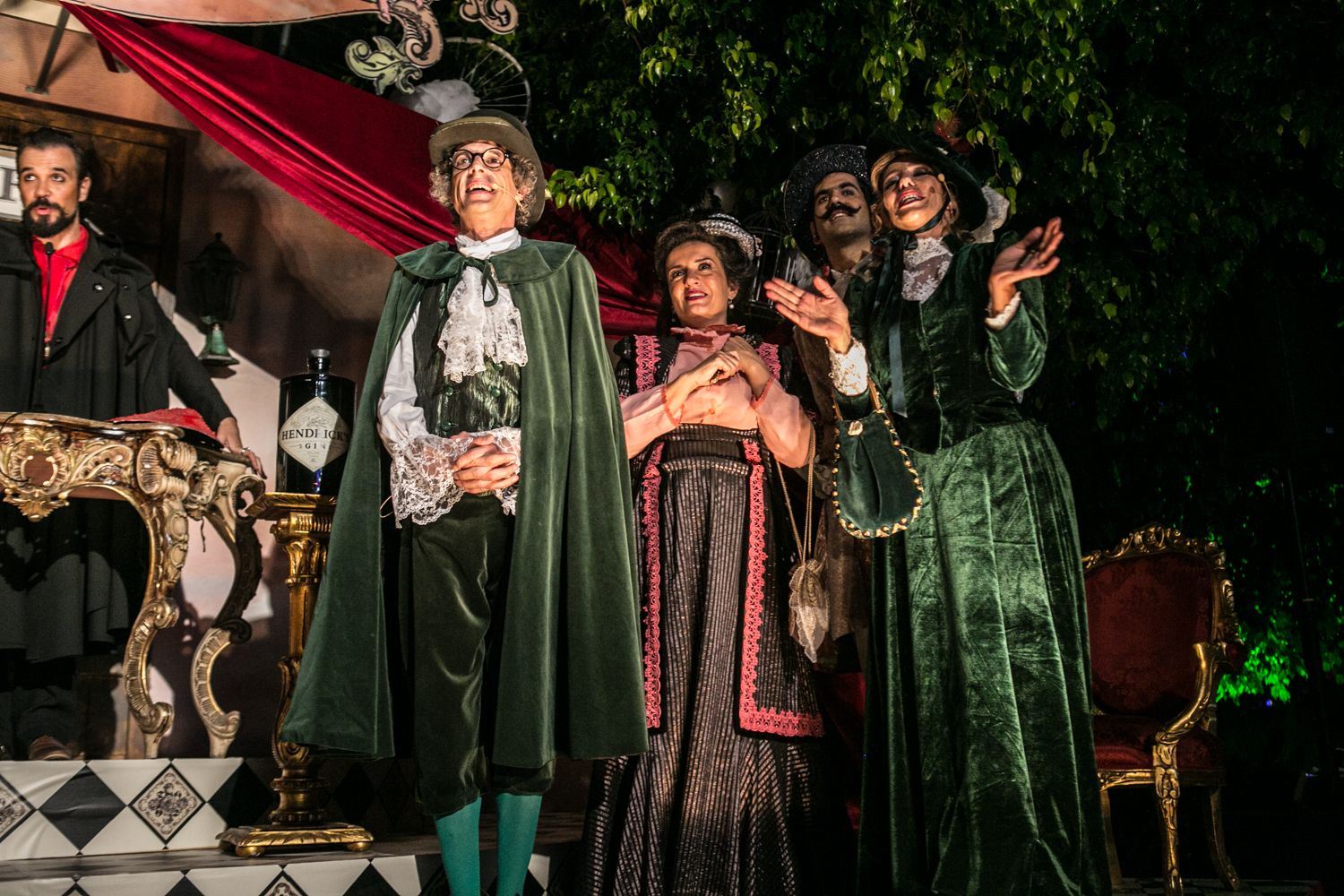 Hendrick’s Unusual Wedding de Lady Rose & Sir Pepino
