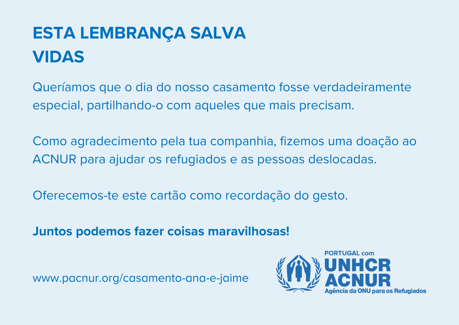 Portugal com ACNUR