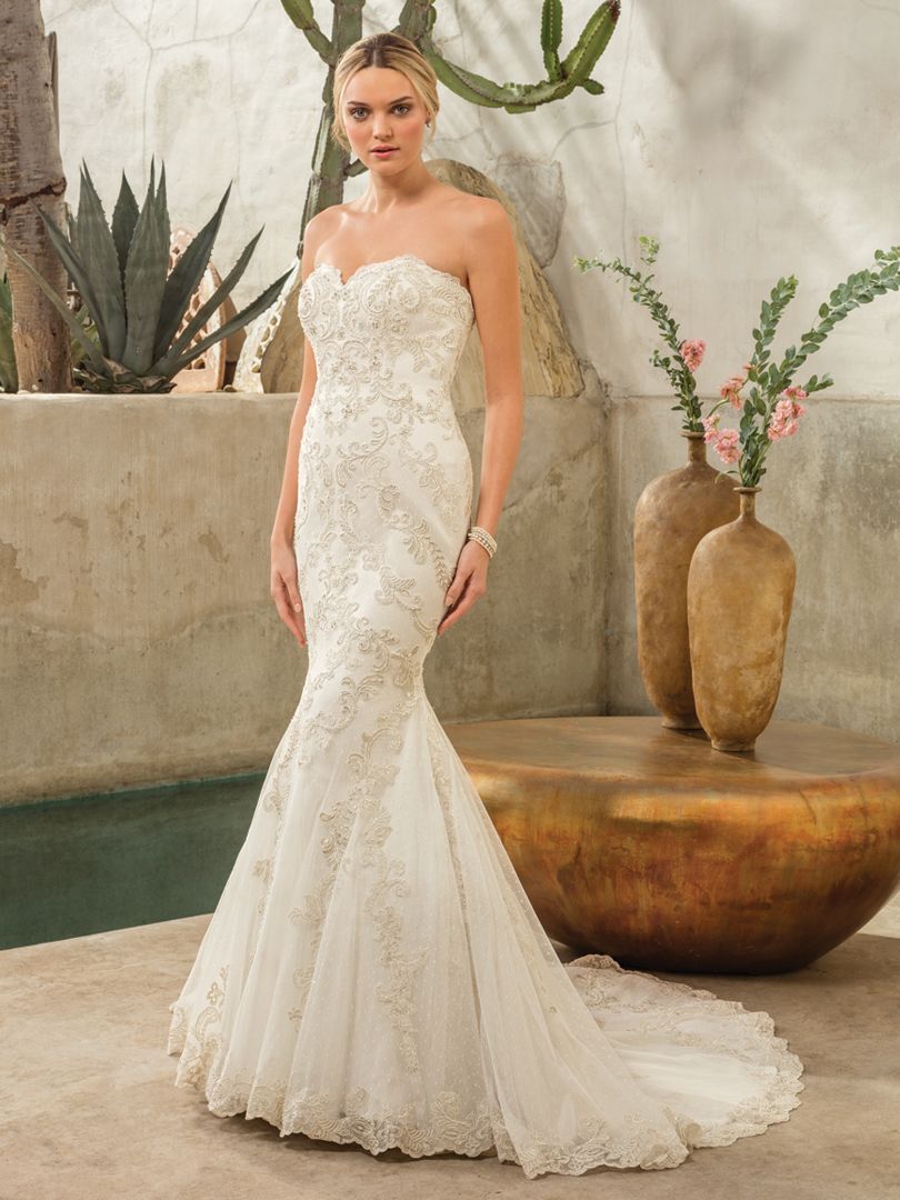 Style 2298 Dakota. Credits: Casablanca Bridal