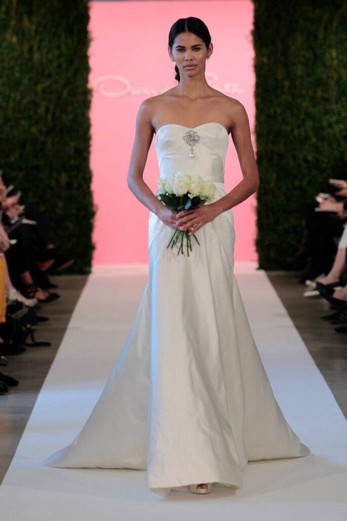 Foto: Colecção de Primavera de 2015 de Óscar de la Renta na NY Bridal Week