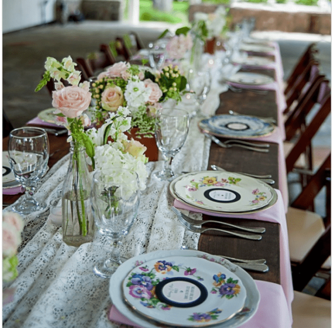 Boda estilo shabby chic con detalles elegantes - Foto Ace Photography