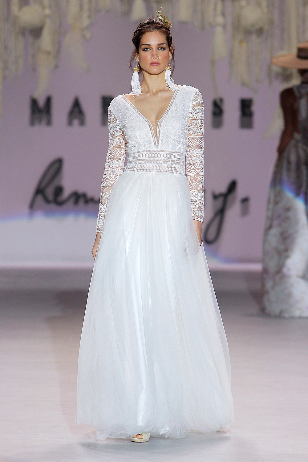 Marylise by Rembo Styling. Credits: Barcelona Bridal Fashion Week