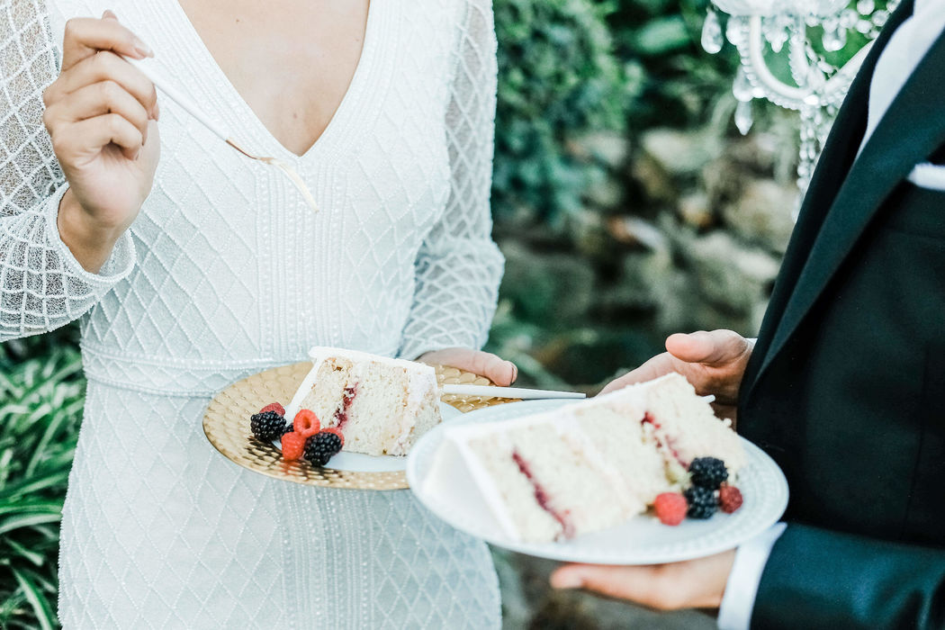 Bolo de casamento confecionado por Bakewell! 