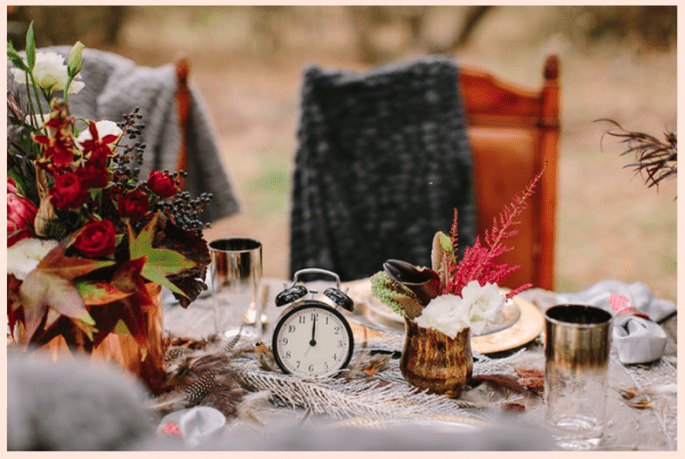 Sesión de fotos pre boda inspirada en los colores del invierno - Foto Danielle Capito