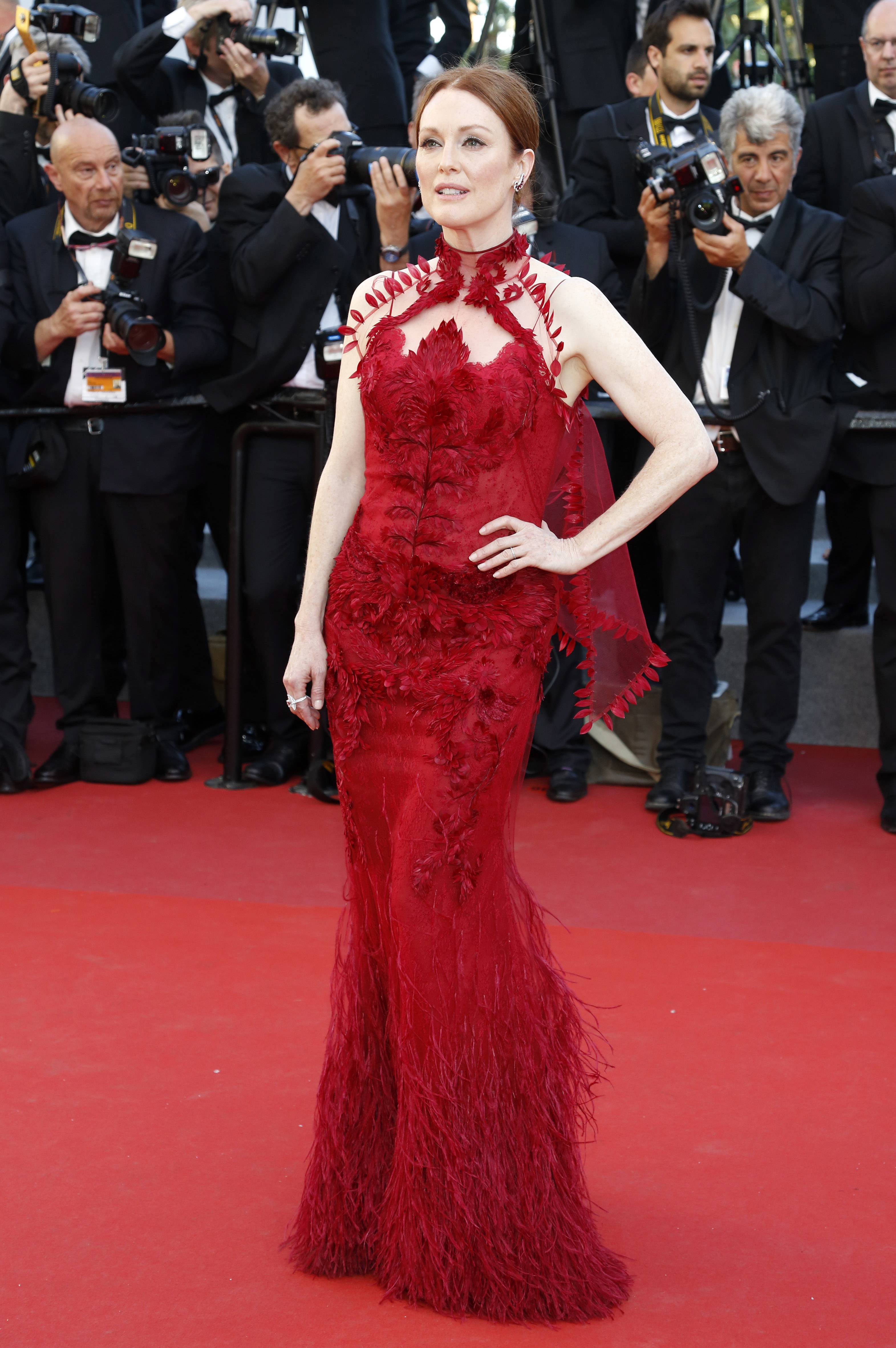Julianne Moore vestida por Givenchy. Créditos: Cordon Press