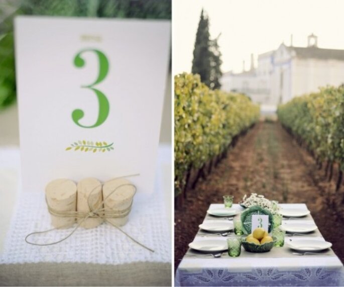 Centro de mesa pela Éter Wedding
