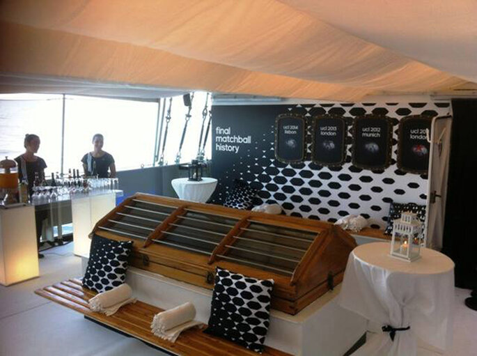 Casar num barco e em estilo. Foto Príncipe Perfeito