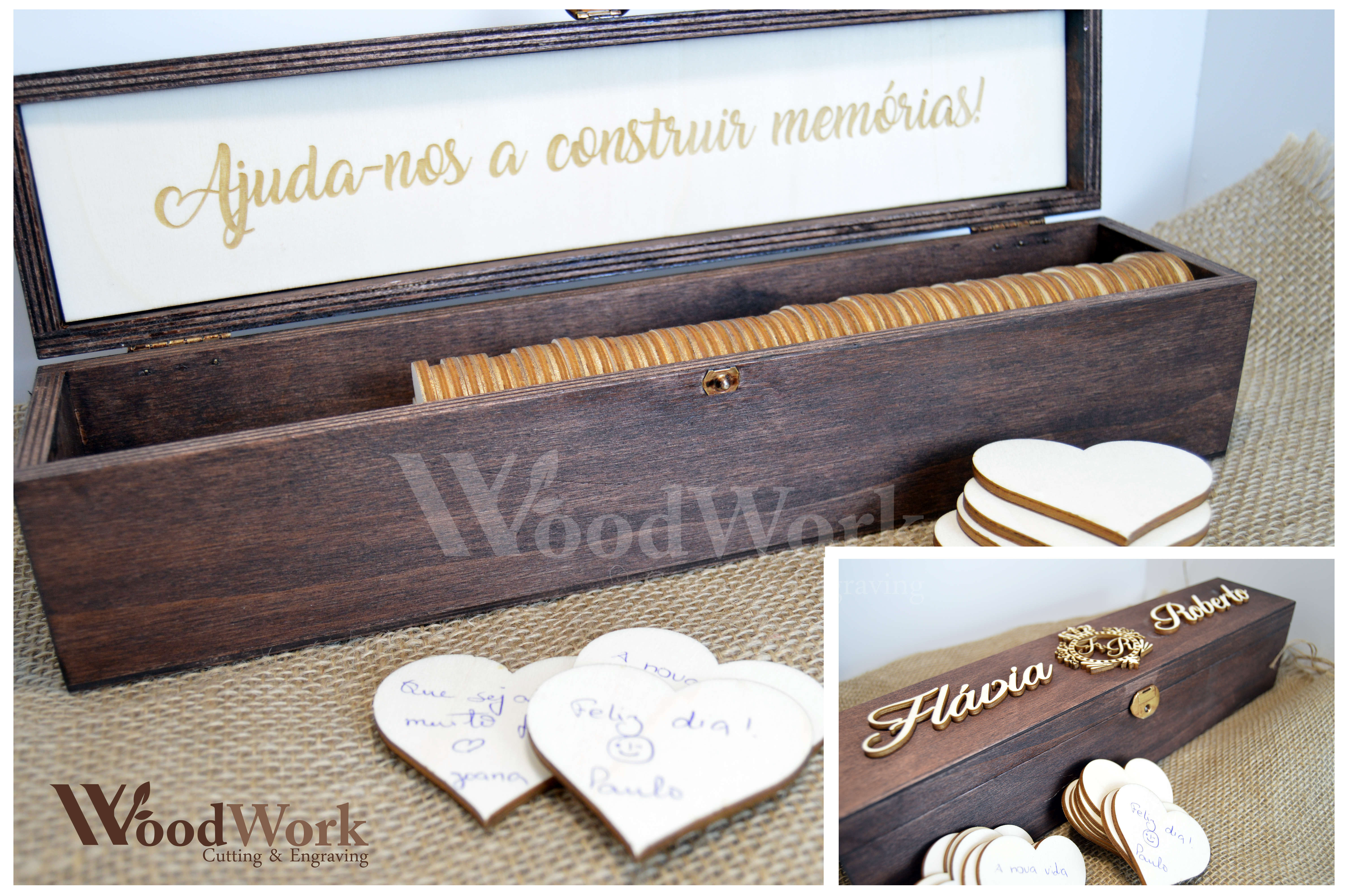 Woodwork - Corte e Gravação a Laser e CNC