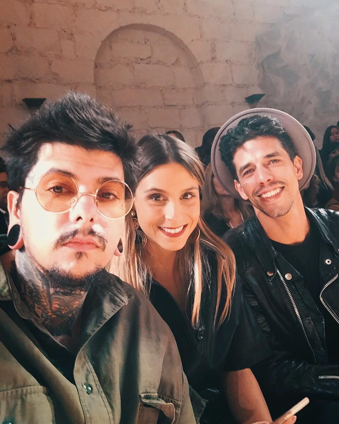 Agir, Cifrão e Catarina Gama | Foto via Instagram @catarinagama
