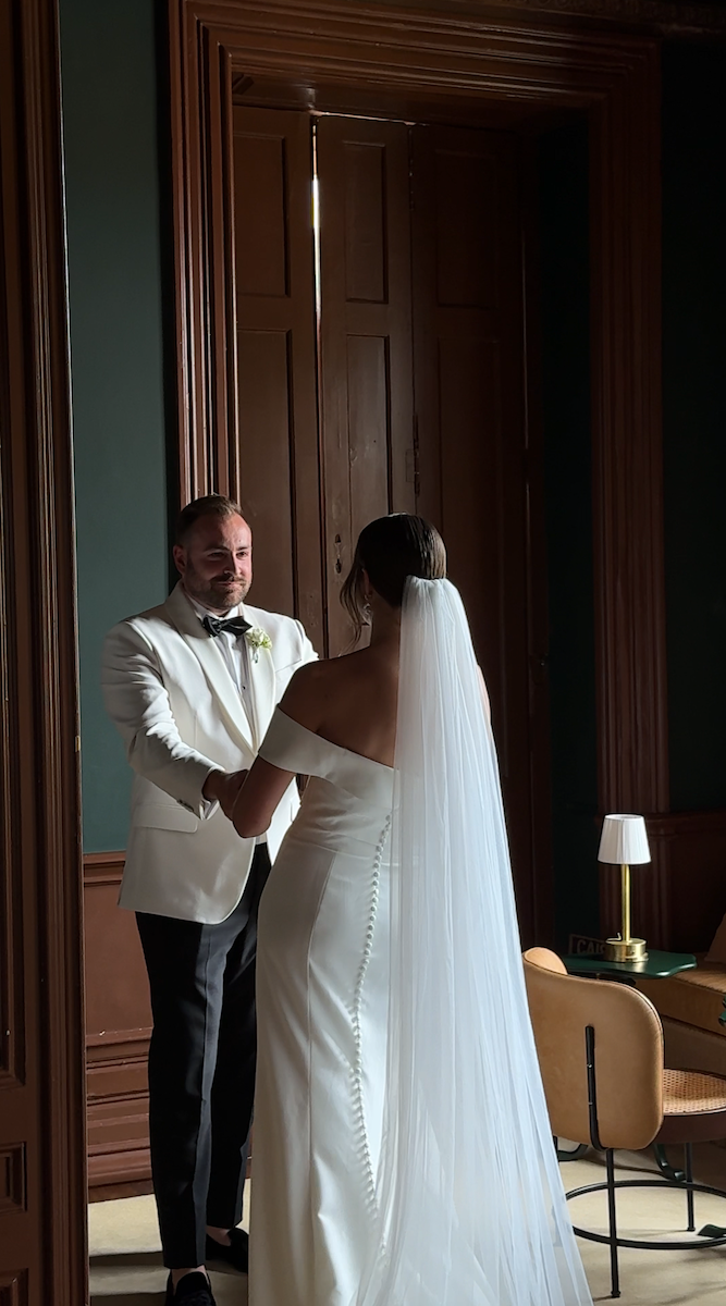 In White Wedding Content Creation