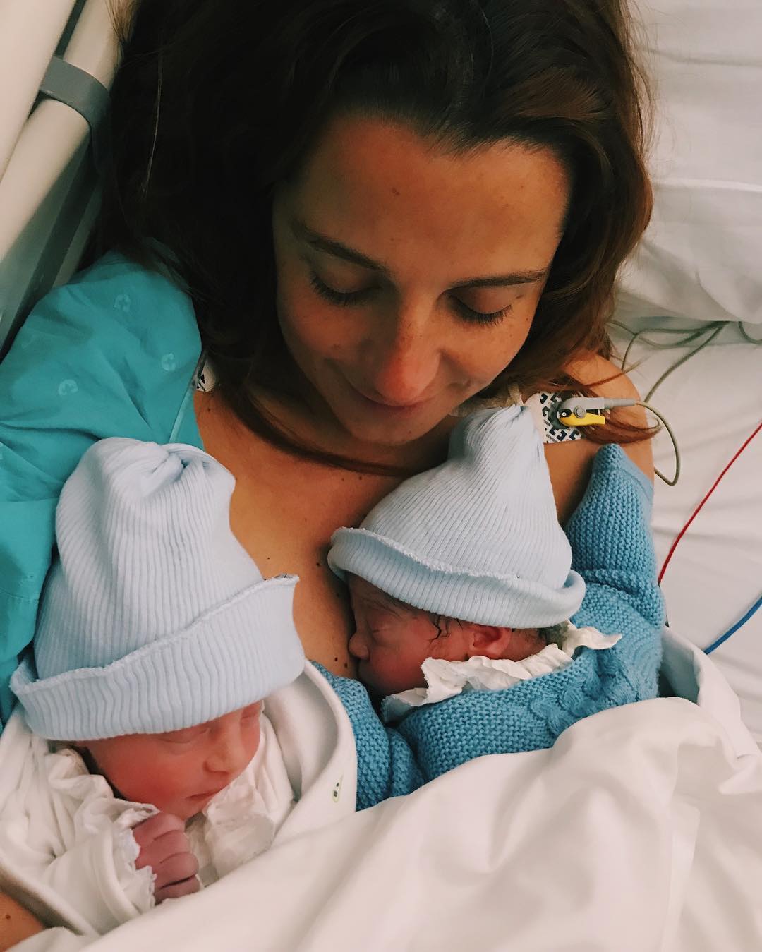 Inês Heredia foi mãe pela primeira vez no dia 27 de dezembro. | Foto via Instagram @inesheredia