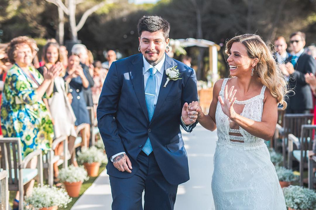 Casamento de Agir e Catarina Gama | Foto via IG @agirofficial