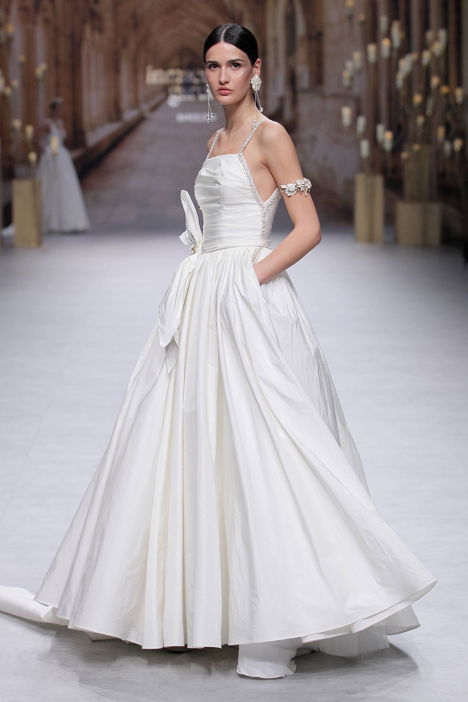 Inmaculada Garcia. Credits: Valmont Barcelona Bridal Fashion Week