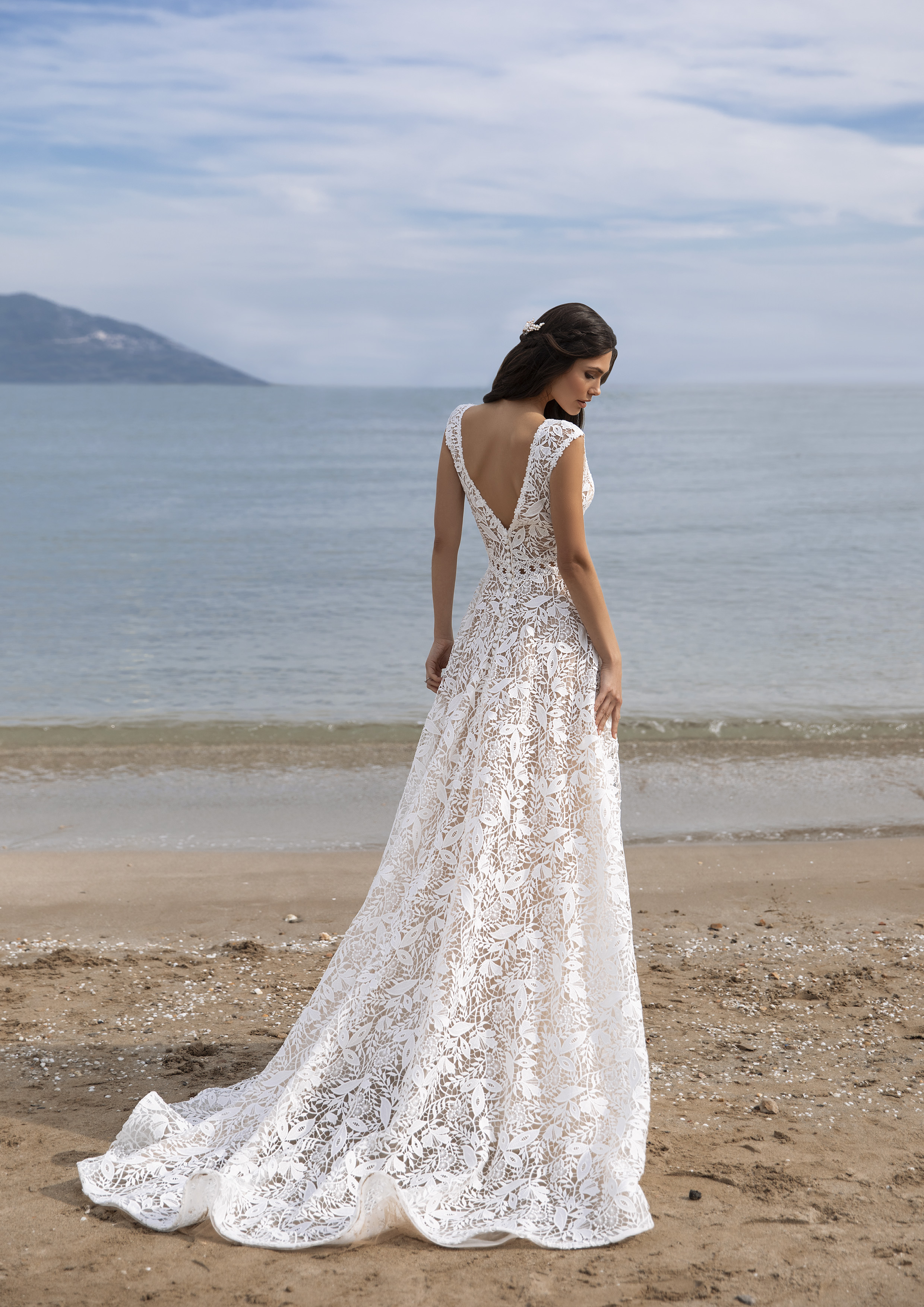 Vestido de noiva modelo Darnell da coleção Pronovias 2021 Cruise Collection