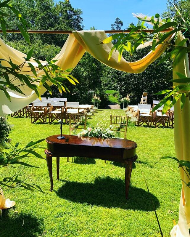 Espaço de casamento ao ar livre!