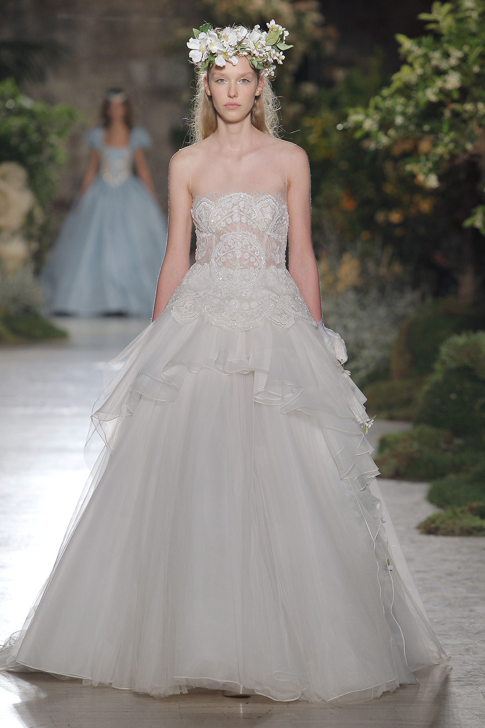 Reem Acra. Créditos: Barcelona Bridal Fashion Week