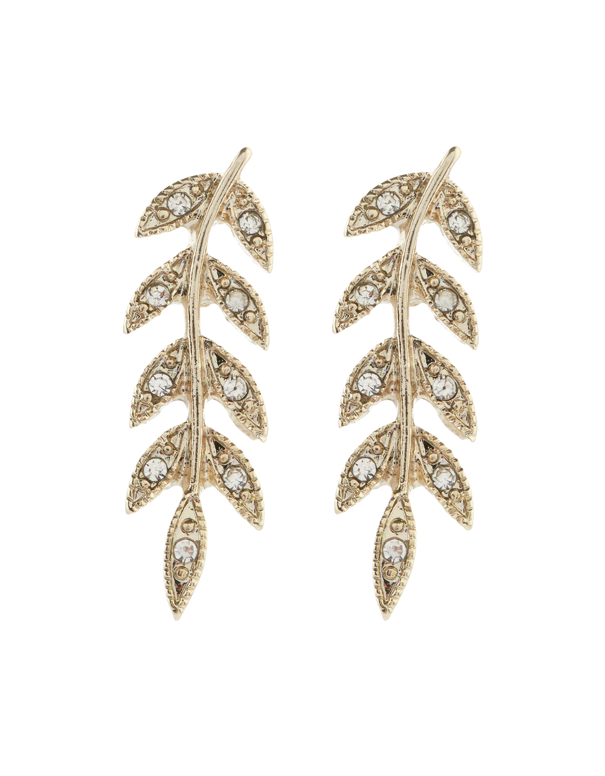 Brincos por Accessorize.