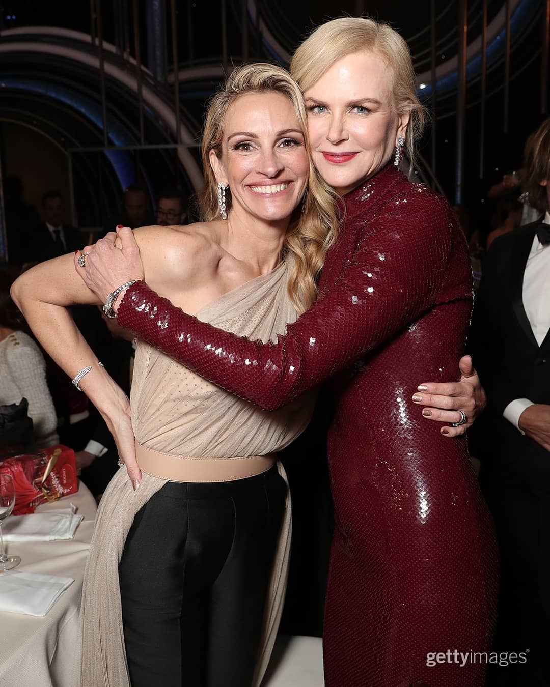 Nicole Kidman e Julia Roberts via Instagram @gettyentertainment
