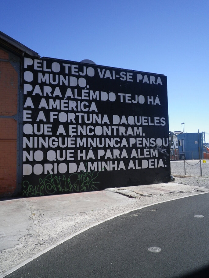 Poesia à beira-Tejo. Foto Andreia Melo