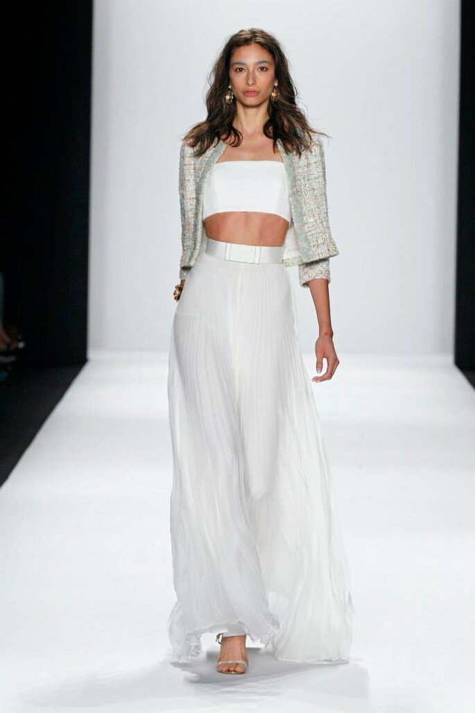 Foto: Badgley Mischka Primavera/Verão 2015