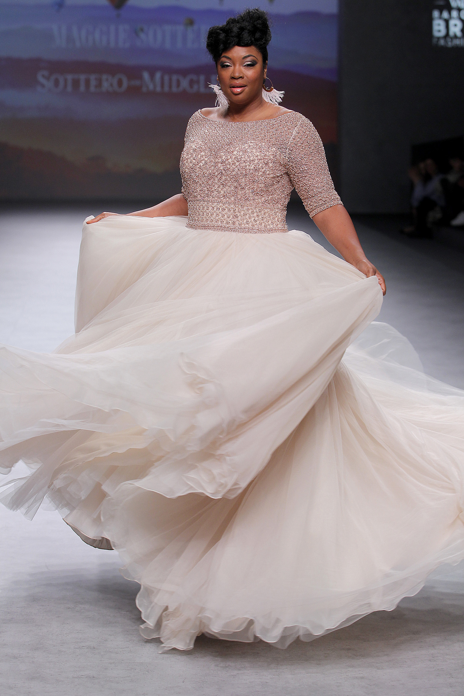 Maggie Sottero. Credits: Valmont Barcelona Bridal Fashion Week