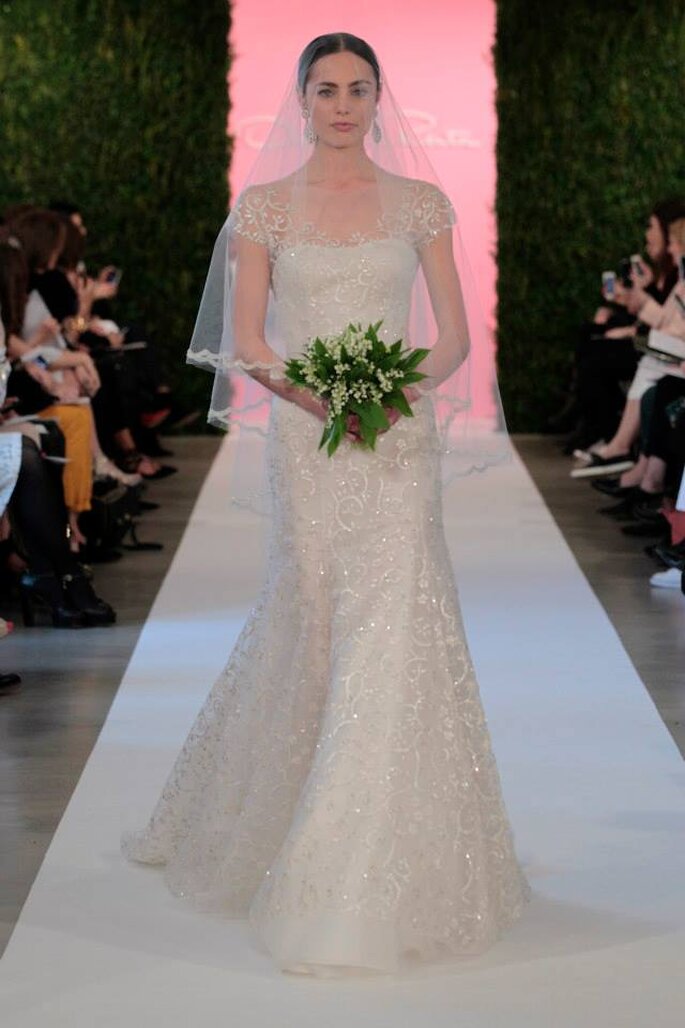 Foto: Colecção de Primavera de 2015 de Óscar de la Renta na NY Bridal Week