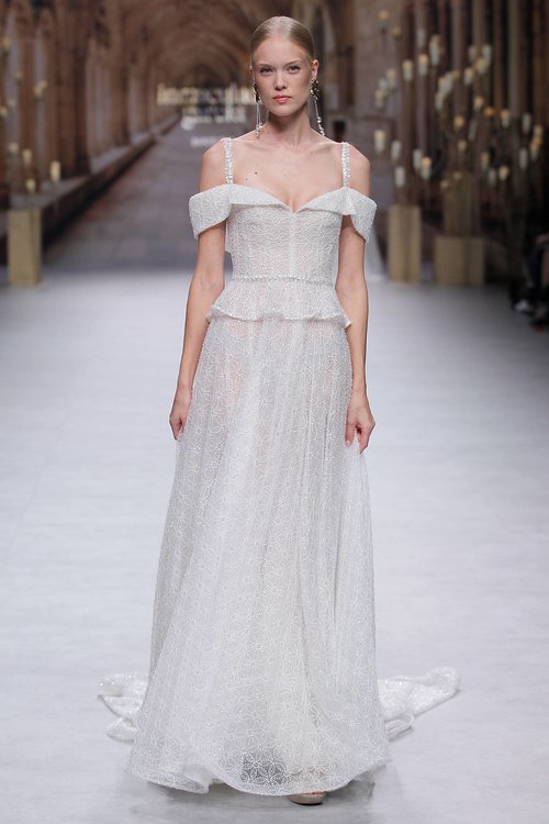 Inmaculada Garcia. Credits: Valmont Barcelona Bridal Fashion Week