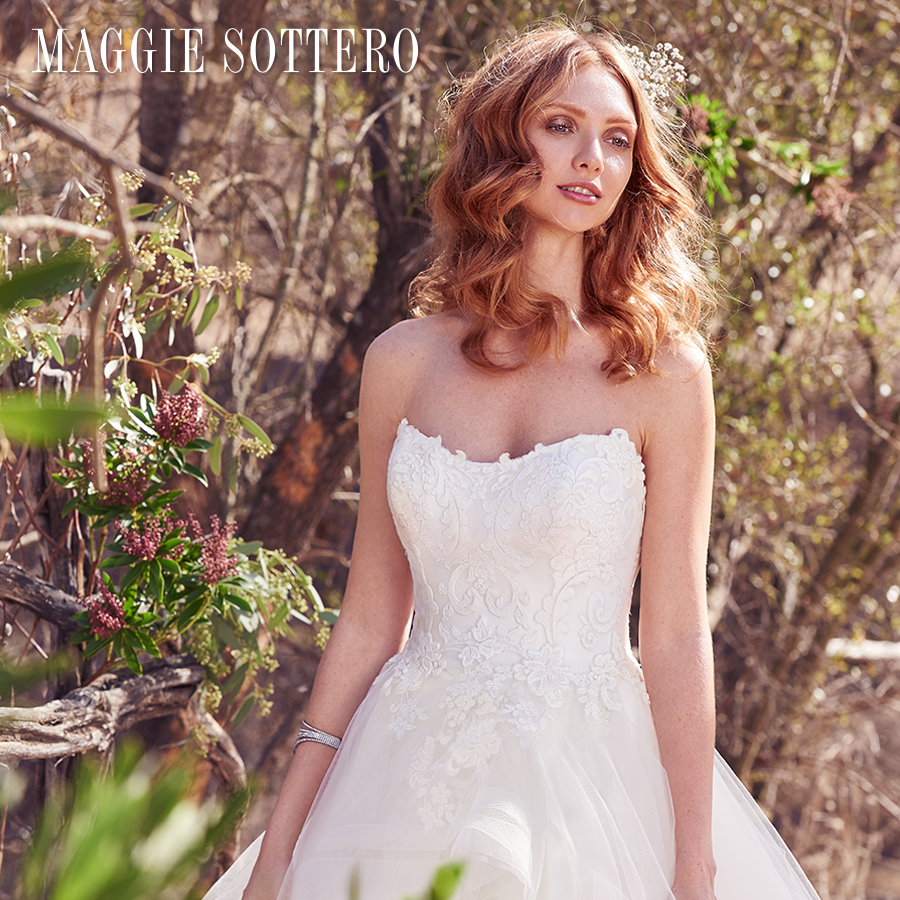 Keisha.  Maggie Sottero: Cordelia Collection.