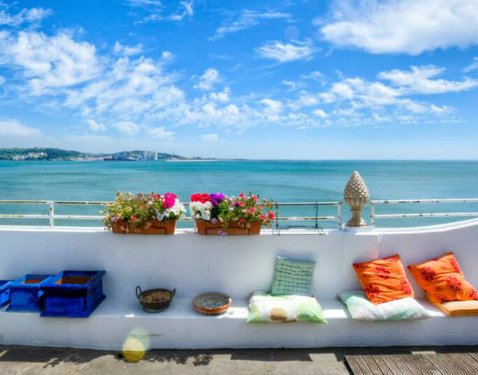 Casas com terraço com vista para o Tejo. Foto Mauro Motty/Homelovers