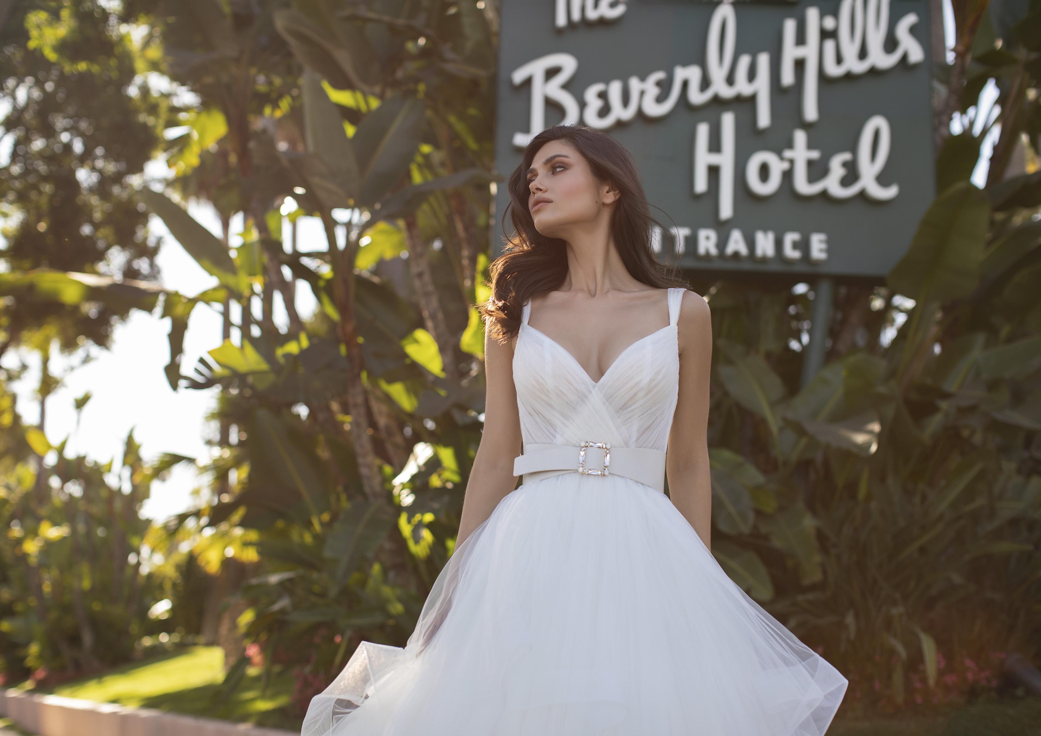 Vestido de noiva modelo Dandridge da coleção Pronovias 2021 Cruise Collection