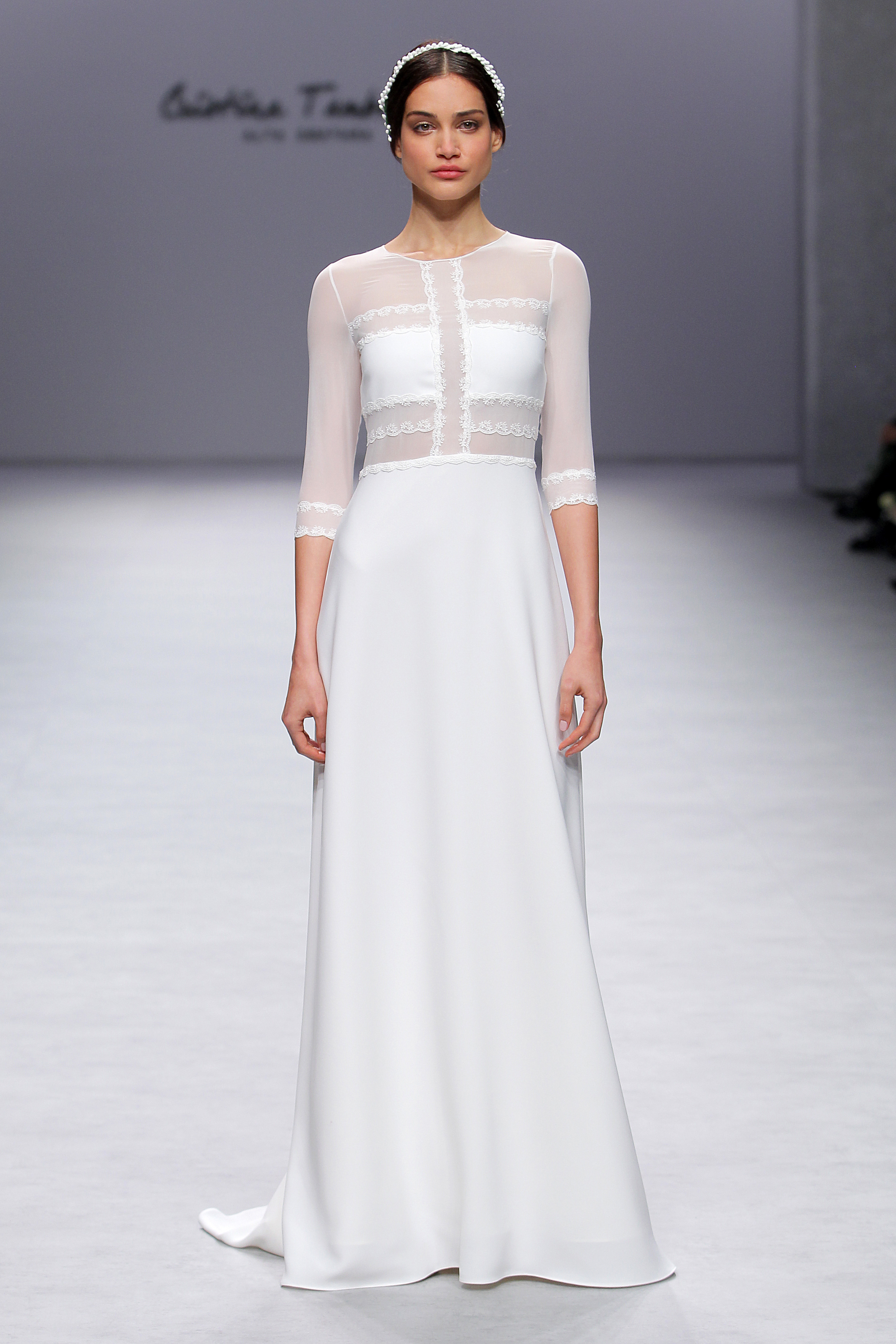 Cristina Tamborero. Credits: Barcelona Bridal Fashion Week