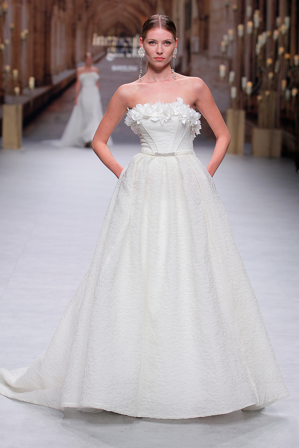 Inmaculada Garcia. Credits: Valmont Barcelona Bridal Fashion Week