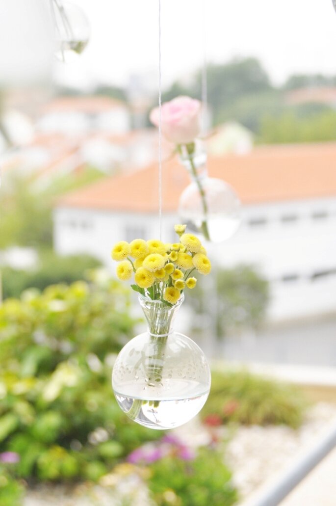 Decoração com flores: Pinga Amor