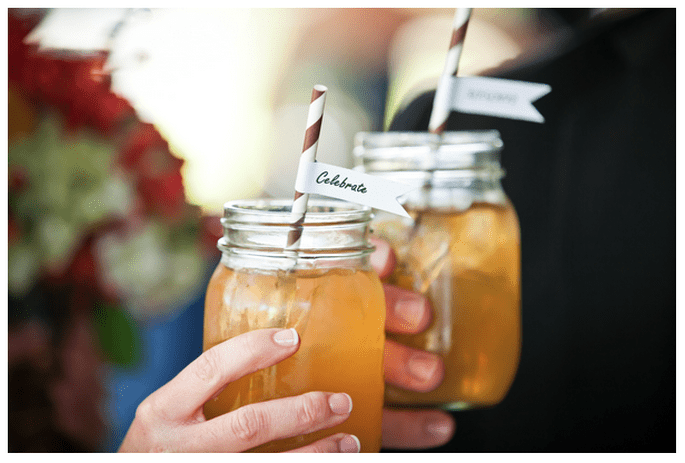 Frascos de cristal para decorar o seu casamento 