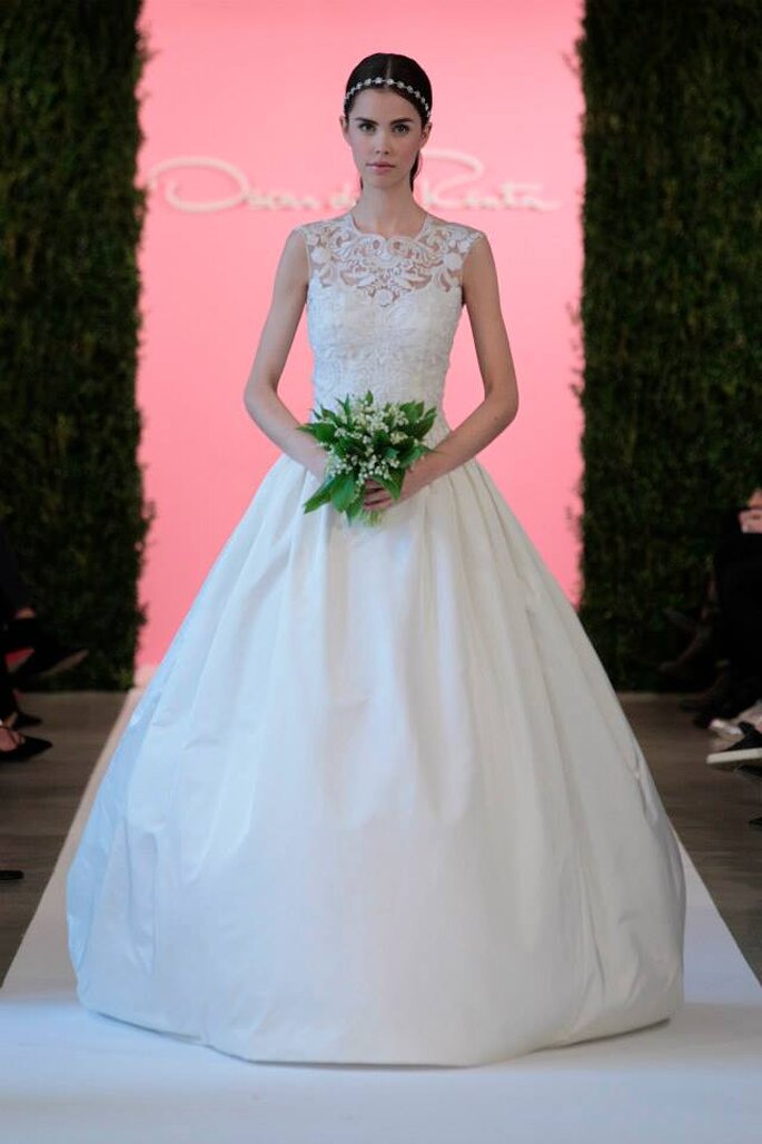 Foto: Colecção de Primavera de 2015 de Óscar de la Renta na NY Bridal Week