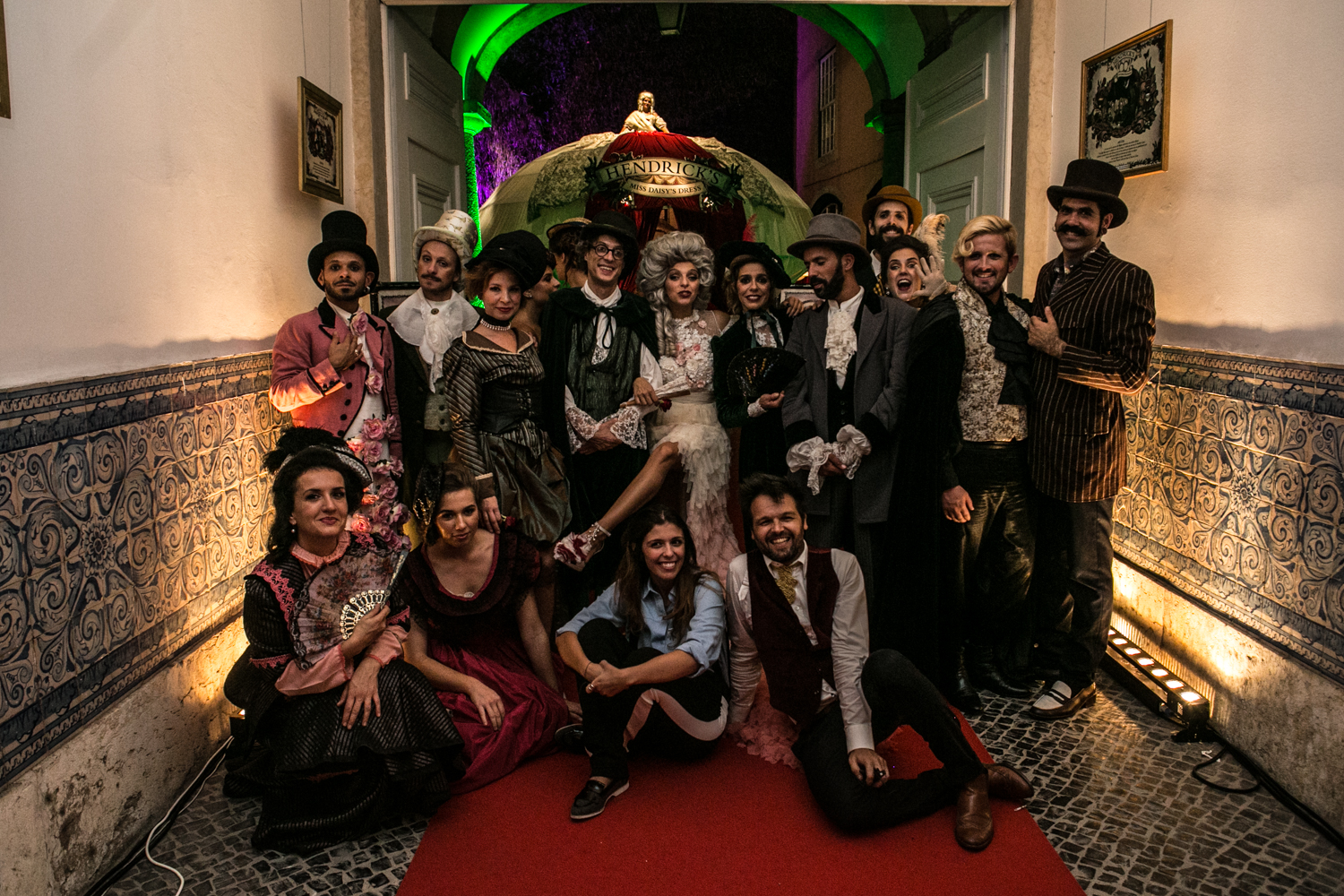 Hendrick’s Unusual Wedding de Lady Rose & Sir Pepino
