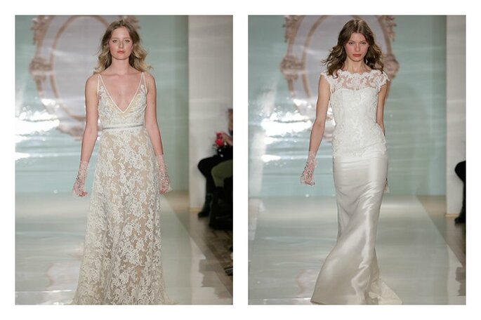 Colecção de Verão de Noivas 2015 de Reem Acra na NY Bridal Week. Foto: Getty.